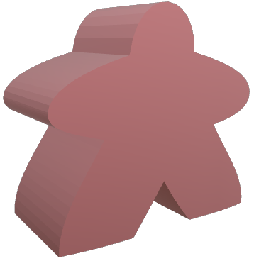 meeple rosso
